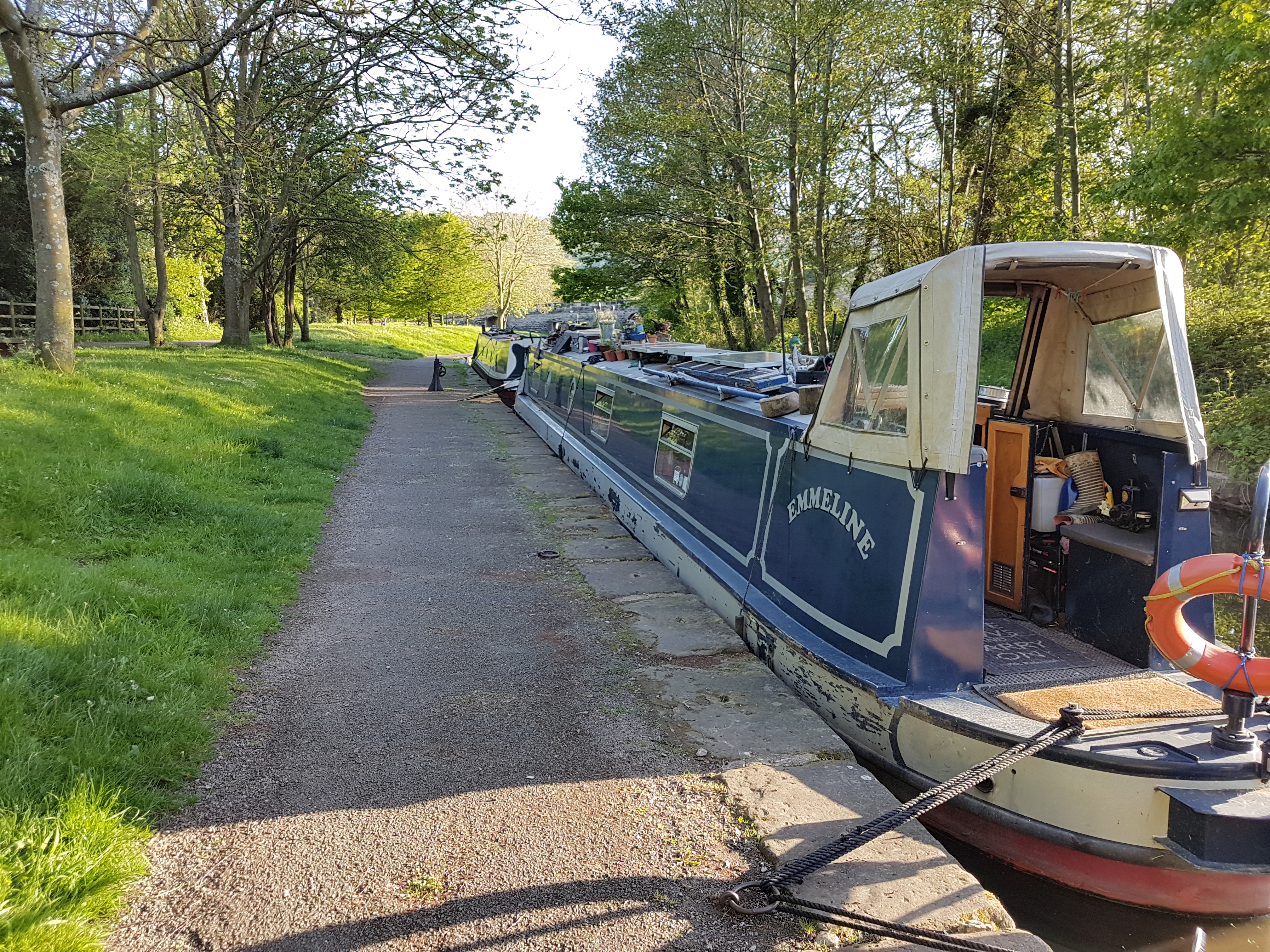Moored on the Trevor Arm